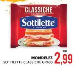 Mazzeo Giocattoli Mondelez sottilette classiche offerta