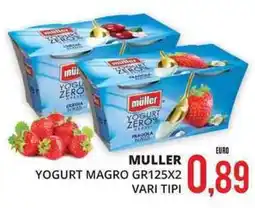 Mazzeo Giocattoli Muller yogurt magro vari tipi offerta