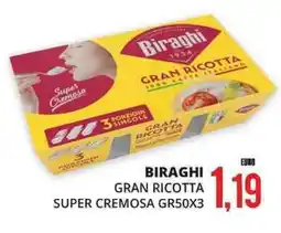 Mazzeo Giocattoli Biraghi gran ricotta super cremosa offerta