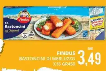 Mazzeo Giocattoli Findus bastoncini di merluzzo offerta