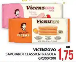 Mazzeo Giocattoli Vicenzovo savoiardi classici/fragola offerta
