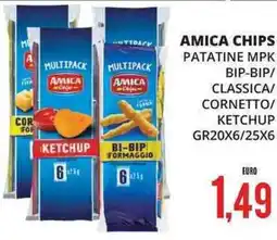 Mazzeo Giocattoli Amica chips patatine mpk bip-bip/ classica/ cornetto/ ketchup offerta