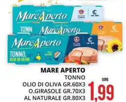Mazzeo Giocattoli Mare aperto olio di oliva o.girasole al naturale offerta