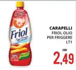 Mazzeo Giocattoli Carapelli friol olio per friggere offerta