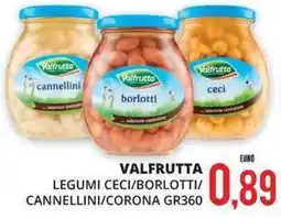 Mazzeo Giocattoli Valfrutta legumi ceci/borlotti/ cannellini/corona offerta