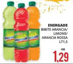 Mazzeo Giocattoli Energade bibite arancia/ limone/ arancia rossa offerta