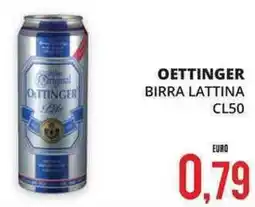 Mazzeo Giocattoli Oettinger birra lattina offerta