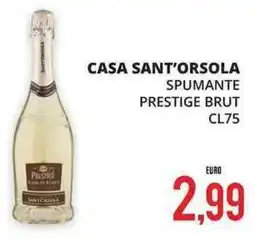 Mazzeo Giocattoli Casa sant'orsola spumante prestige brut offerta