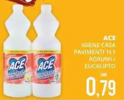 Mazzeo Giocattoli Ace igiene casa pavimenti 1lt agrumi/ eucalipto offerta