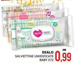 Mazzeo Giocattoli Dealo salviettine umidificate baby x72 offerta