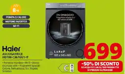 Comet Haier ASCIUGATRICE HD100-C367GU1-IT offerta