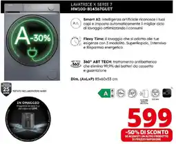 Comet Haier LAVATRICE X SERIE 7 HW100-B14367GUIT offerta