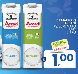 Extra Supermercati Granarolq accadi ps/scremato UHT offerta