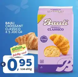 Extra Supermercati Bauli croissant classico x 5 offerta