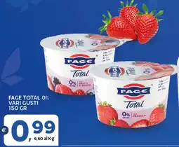 Extra Supermercati Fage total 0% vari gusti offerta