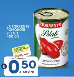 Extra Supermercati La torrente pomodori pelati offerta