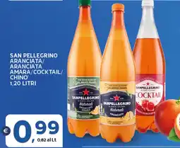 Extra Supermercati San pellegrino aranciata/ aranciata amara/cocktail/ chino' offerta