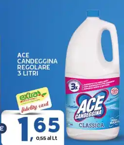 Extra Supermercati Ace candeggina regolare offerta