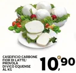 Extra Supermercati Caseificio carbone fior di latte/ provola divico equense offerta