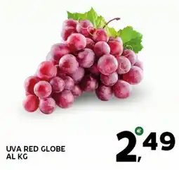 Extra Supermercati Uva red globe offerta