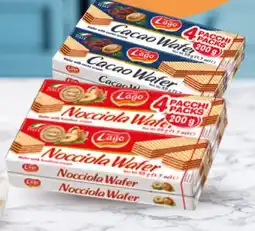 Extra Supermercati Lagowafer multipack cacao/ nocciola offerta