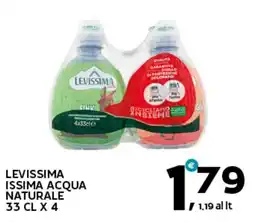 Extra Supermercati Levissima issima acqua naturale offerta
