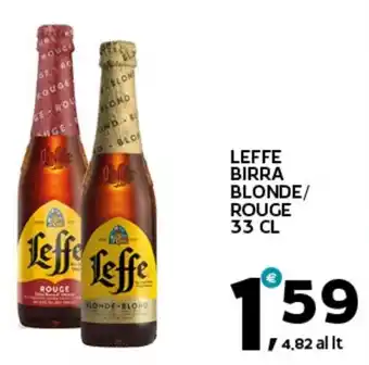 Extra Supermercati Leffe birra blonde/ rouge offerta