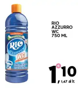 Extra Supermercati Rio azzurro WC offerta