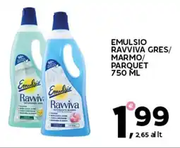 Extra Supermercati Emulsio ravviva gres/ marmo/ parquet offerta