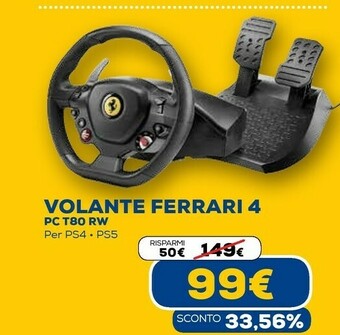 Euronics 4 volante pc t80 rw offerta