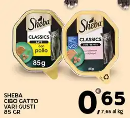 Extra Supermercati Sheba cibo gatto vari gusti offerta