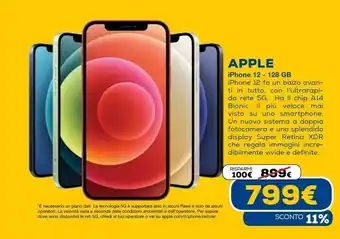 Euronics Iphone 12 - 128 gb offerta