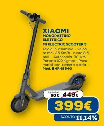 Euronics Monopattino elettrico mi electric scooter 3 offerta