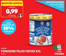ALDI Cucina pomodori pelati interi XXL offerta