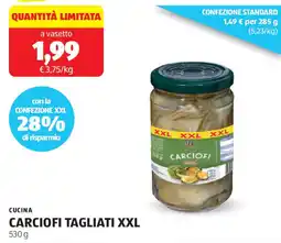 ALDI Cucina carciofi tagliati XXL offerta