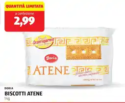 ALDI Doria biscotti atene offerta