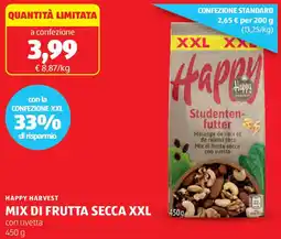 ALDI Happy harvest mix di frutta secca XXL offerta