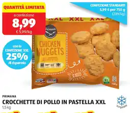 ALDI Primana crocchette di pollo in pastella XXL offerta