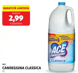 ALDI Ace candeggina classica offerta