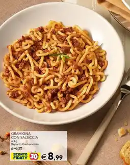 Esselunga Gramigna con salsiccia offerta