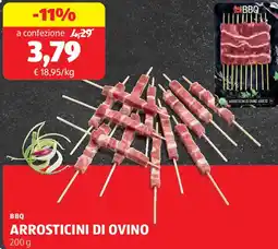 ALDI BBQ Arrosticini di ovino offerta