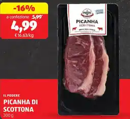 ALDI Il podere picanha di scottona offerta
