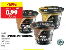 ALDI Crane high protein pudding offerta