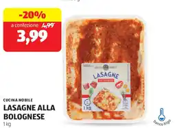 ALDI Cucina nobile lasagne alla bolognese offerta
