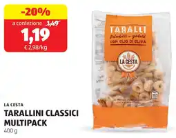 ALDI La cesta tarallini classici multipack offerta