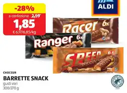 ALDI Choceur barrette snack offerta