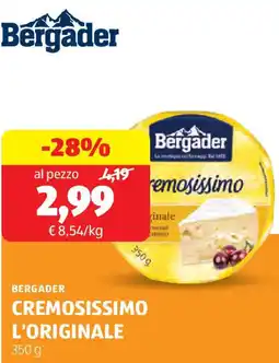 ALDI Bergader cremosissimo l'originale offerta