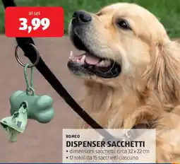 ALDI Romeo dispenser sacchetti offerta