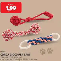 ALDI Romeo corda gioco per cani offerta