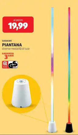 ALDI Casalux piantana offerta